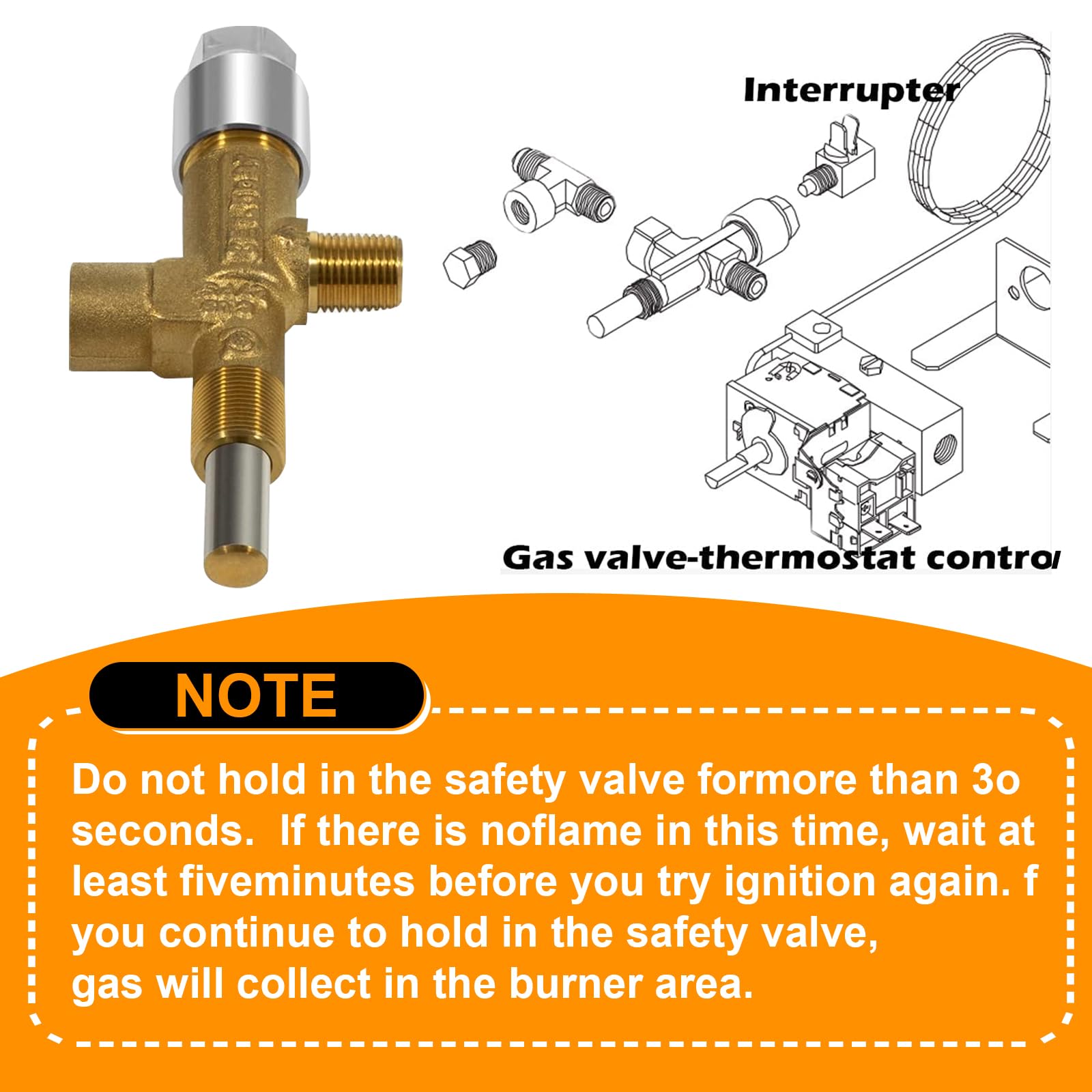 Amazon.com: Mooncar 622746001 Gas Valve Extension Plug for Norcold